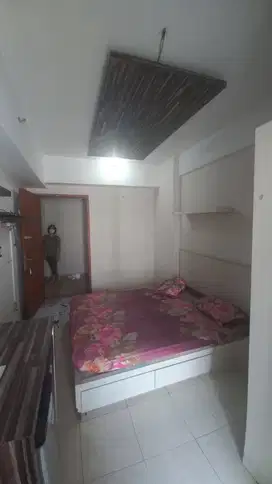 Jual murah apartemen semi furnish hadap kolam renang