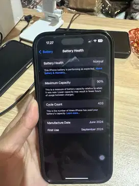 dijual Hp iphone 15pro 256 Inbox