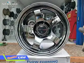️️Velg WORK MEISTER Blackchrome Ring 18 lebar 9 pcd. 6x139,7 ET. 0