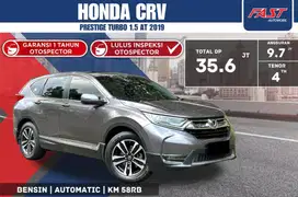 HONDA CRV PRESTIGE 2019 1.5 AT TURBO LOW KM.58RB & PAJAK PANJANG #F2ST
