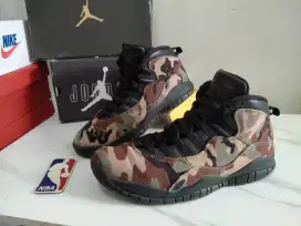 Sepatu Basket Nike Jordan Retro 10 Camo size 45