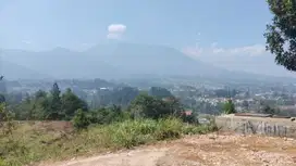Tanah Komersial View Gunung Full di Cisarua Puncak Bogor