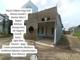 RUMAH MURAH BERLOKASI STRATEGIS DI KEDUNGKANDANG MALANG KOTA SHM