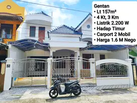 Jual Rumah Siap Pakai Tanpa Renov Area Perum Cluster Gentan