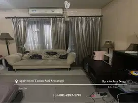Dijual Apartement Taman Sari Semanggi Studio Furnished Lantai Tinggi