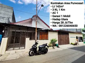 Sewa Rumah Area Purwosari Solo, Dekat Pusat Bisnis, Hotel, dan Kampus