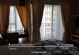 Disewakan Apartemen Thamrin Residence High Floor 1BR Furnished View GI