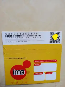 indosat im3 nomor cantik