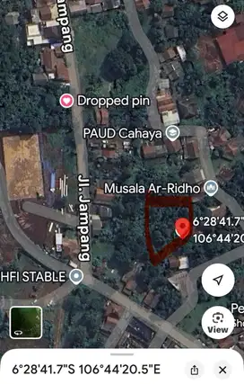 Jual Cepat 1 Bidang Tanah di Tajur Halang Bogor Siap Dibangun