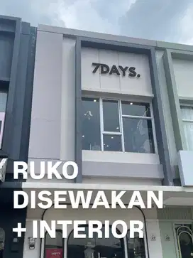 Disewakan Ruko 2 Lantai Bagus di Pisa Grande By Rumah Chinida