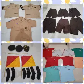 Seragam pramuka penabur anak laki-laki