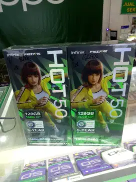 infinix hot 50 8/128 baru segel pabrik
