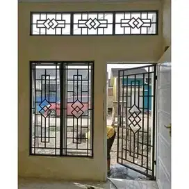 Pintu besi kassa nyamuk