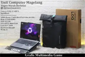 Lenovo LOQ 15 ARP 9 AMD Ryzen 7 7000 Series- VGA RTX 4060 8 Grs resmi