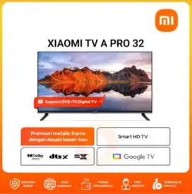 XIAOMI TV A PRO HD 32 INCI - GARANSI RESMI