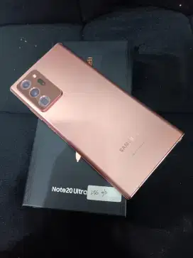 Samsung Galaxy Note 20 Ultra Bronze Ram 8/256gb Fullset Mulus