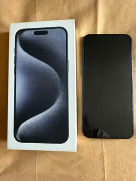 Di jual ip 15 pm biru 256gb