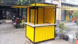Terima Rombong Kontainer Kanopi Pagar Cat Pasang Keramik
