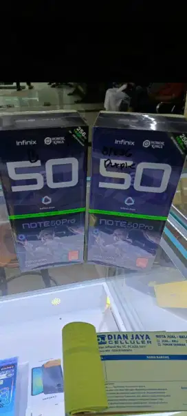 Infinix note 50 pro 8/256 garansi resmi