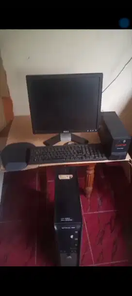 jual cepat pc full set + printer