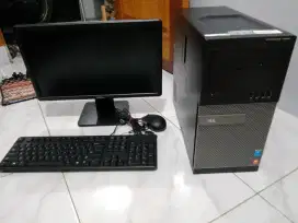 Pc build up Dell intel core i7 4790 fullset original barang simpanan