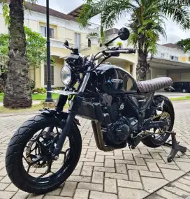 Ninja 250 custom scrambler japstyle modif rapih siap gas