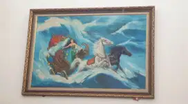 LUKISAN NYAI RORO KIDUL 1,5 meter x 1 meter