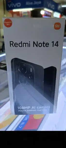 Xiaomi redmi note 14 8/256 danrom128gb resmi