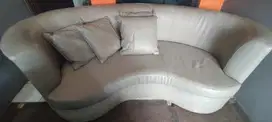 DIJUAL CEPAT SOFA LEATHER