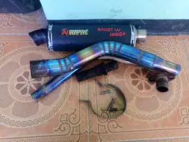 Knalpot gsx r/s bandit 150