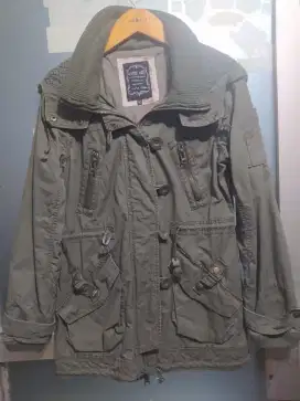 Parka army for sweet girl
