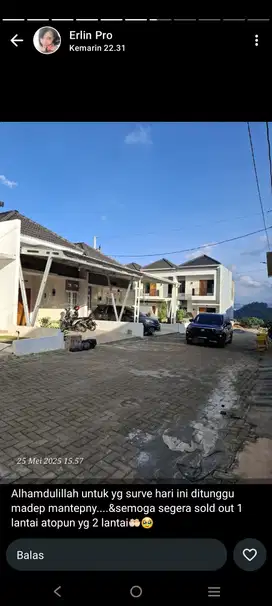 Cluster beberapa langkah dari jl.Raya perintis kemerdekaan pudakpayung