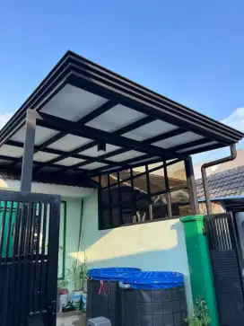 Kanopi atap alderon