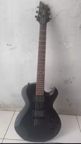 Cort EVL Z4  black satin desain gothic style