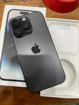 Iphone 14 Pro space Black 128GB fullsef Bh 82% Originql bea cukai