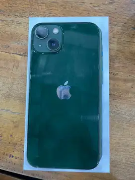 Iphone 13 Green 128GB fullset Bh 93% Original All Operator Like New