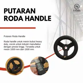 Roda Putaran Handle Tangan untuk Mesin Bubut Penggiling / Milling