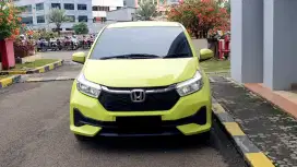 [ LIKE NEW ] Honda Brio 1.2 E CVT AT Facelift Kuning 2024/2025