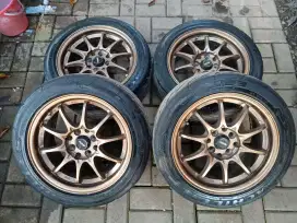 Velg R15 plus ban ccok brio agya ayla sigra starlet civic vios dll