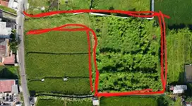 Jual lahan cantik siap bangun Akses 2 mobil