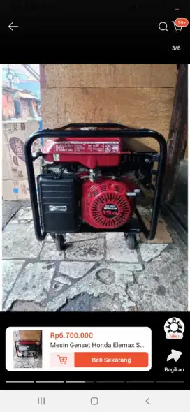 Mesin Genset Honda original