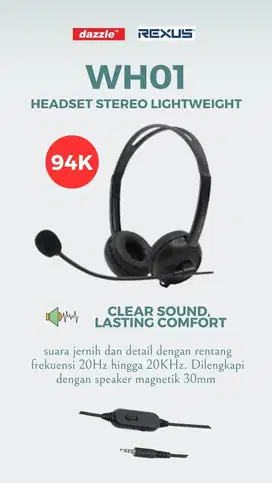 Headset Rexus W01