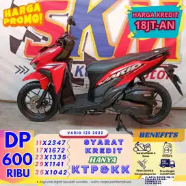 ( vario 125 tahun 2022 dp:600 garansi mesin 6 bulan
