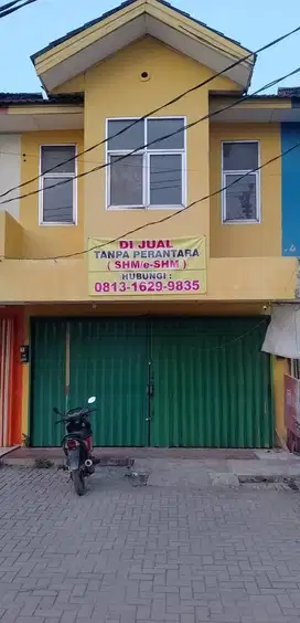 DIJUAL CEPAT RUKO KOMERSIAL 2 LT. BU