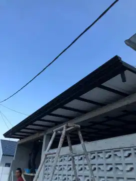 Kanopi atap alderon rs