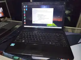 Laptop Lenovo Toshiba L730 i3 gen 2 intel bukan AMD windows 4/128gb