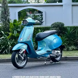 PIAGGIO VESPA SPRINT 150 IGET ABS LED FACELIFT Tahun 2019 Warna BIRU