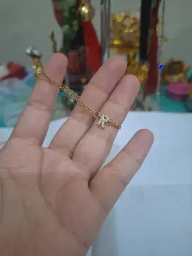 Gelang huruf R gold alfabet 
Fashion wanita 
Limited edition 
Barang t
