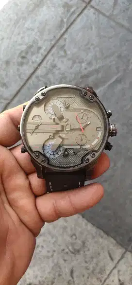 (Jual BU)Diesel Mr.Daddy 2.0 DZ7423 Chrono Men Gray Dial - Preloved