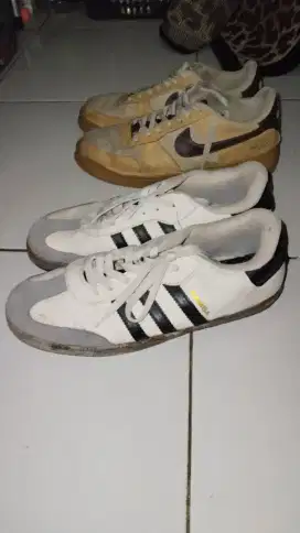 Sepatu Adidas samba dan Nike dunk low